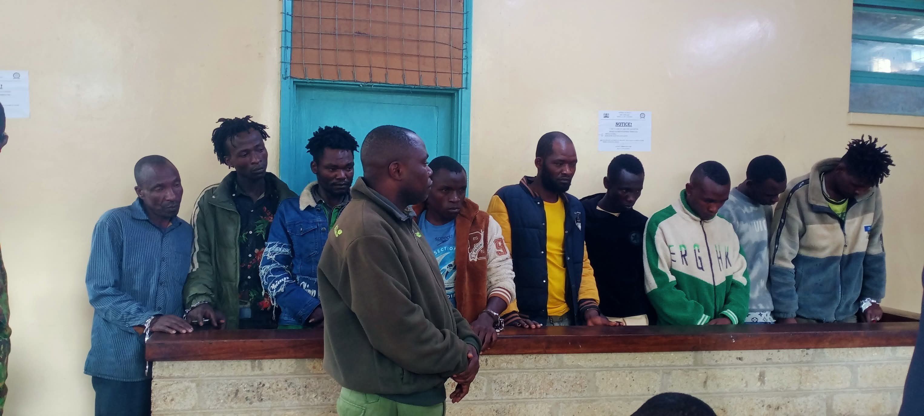 Nine men arrested for gang-r@ping woman in Kenya