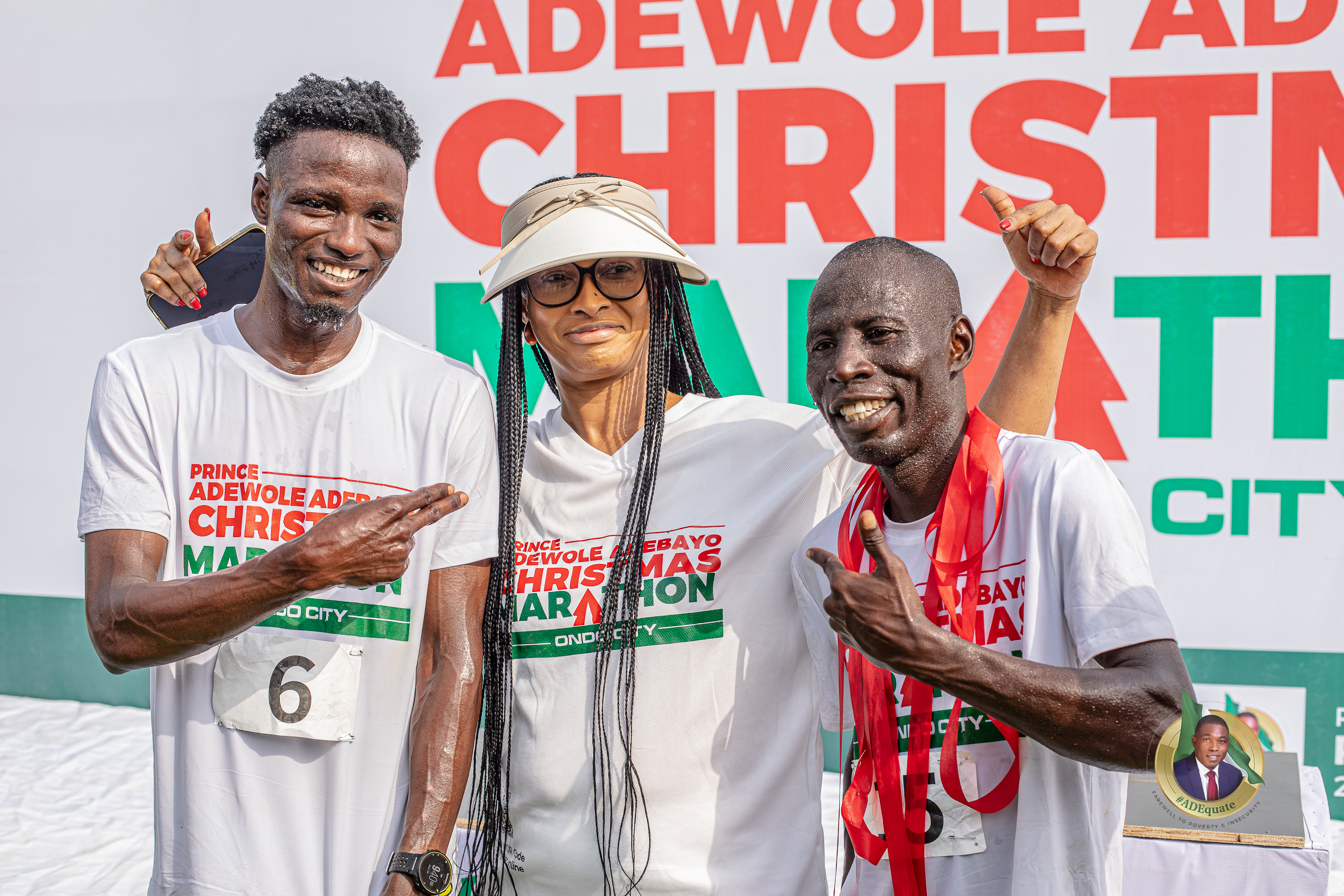 Prince Adewole Adebayo Flags Off 2nd Edition of The Christmas Marathon & Queen Lilian Adebayo Health Walk In Ondo City