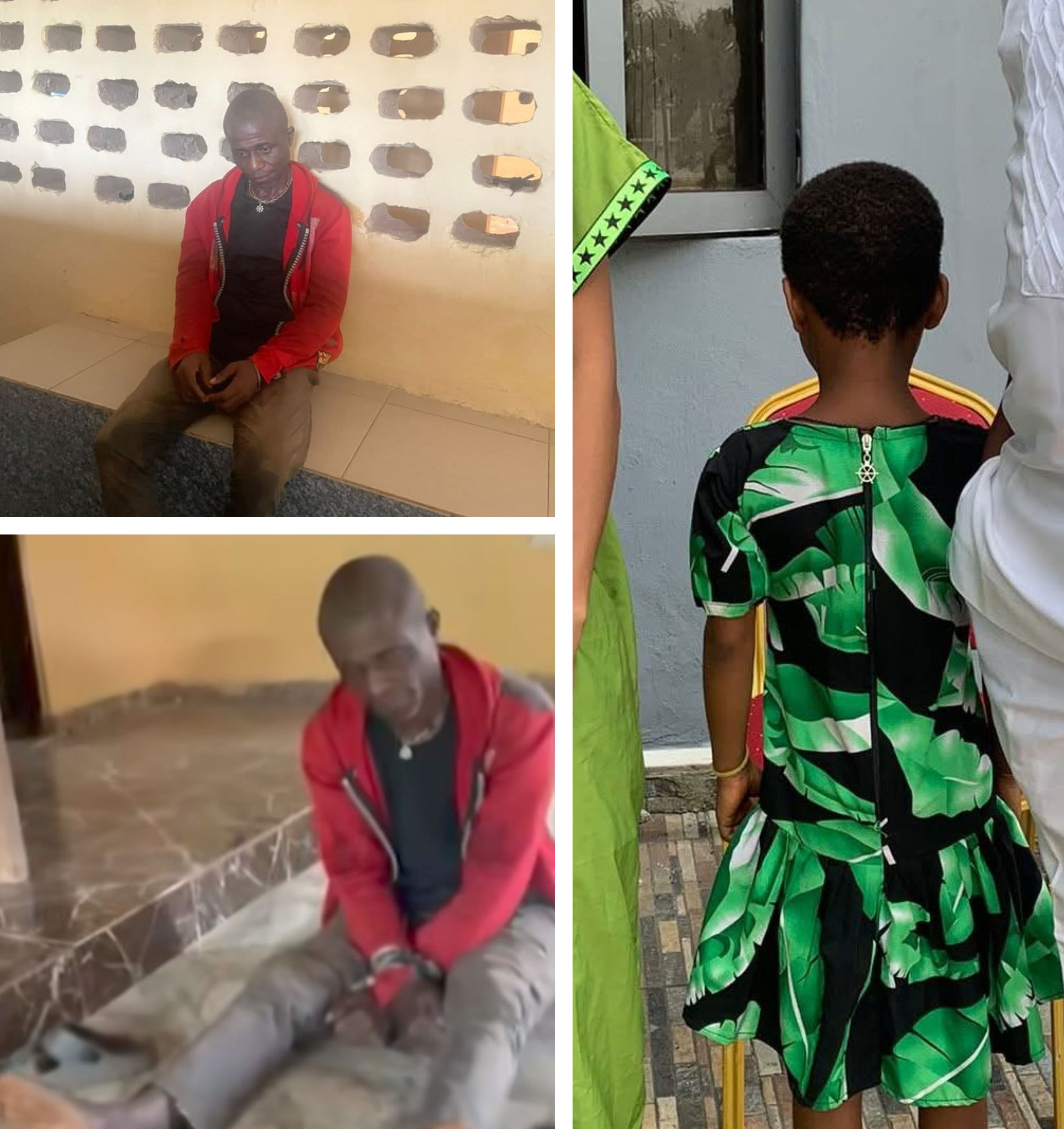 43-year-old man arrested for allegedly def!ling his 7-year-old niece in Imo (video)