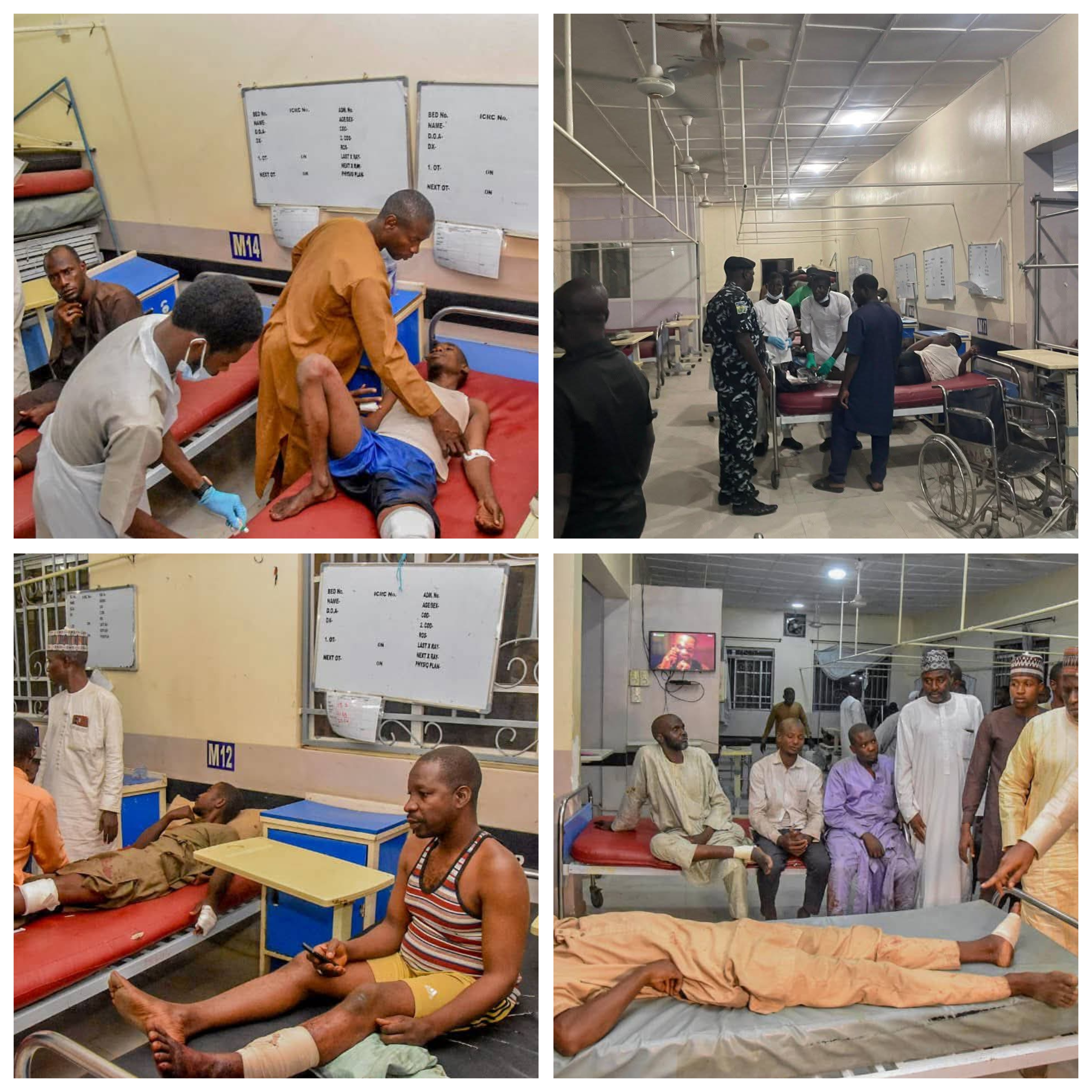 Update: Five d3ad, 35 injured in suicide IED attack on Maiduguri mosque