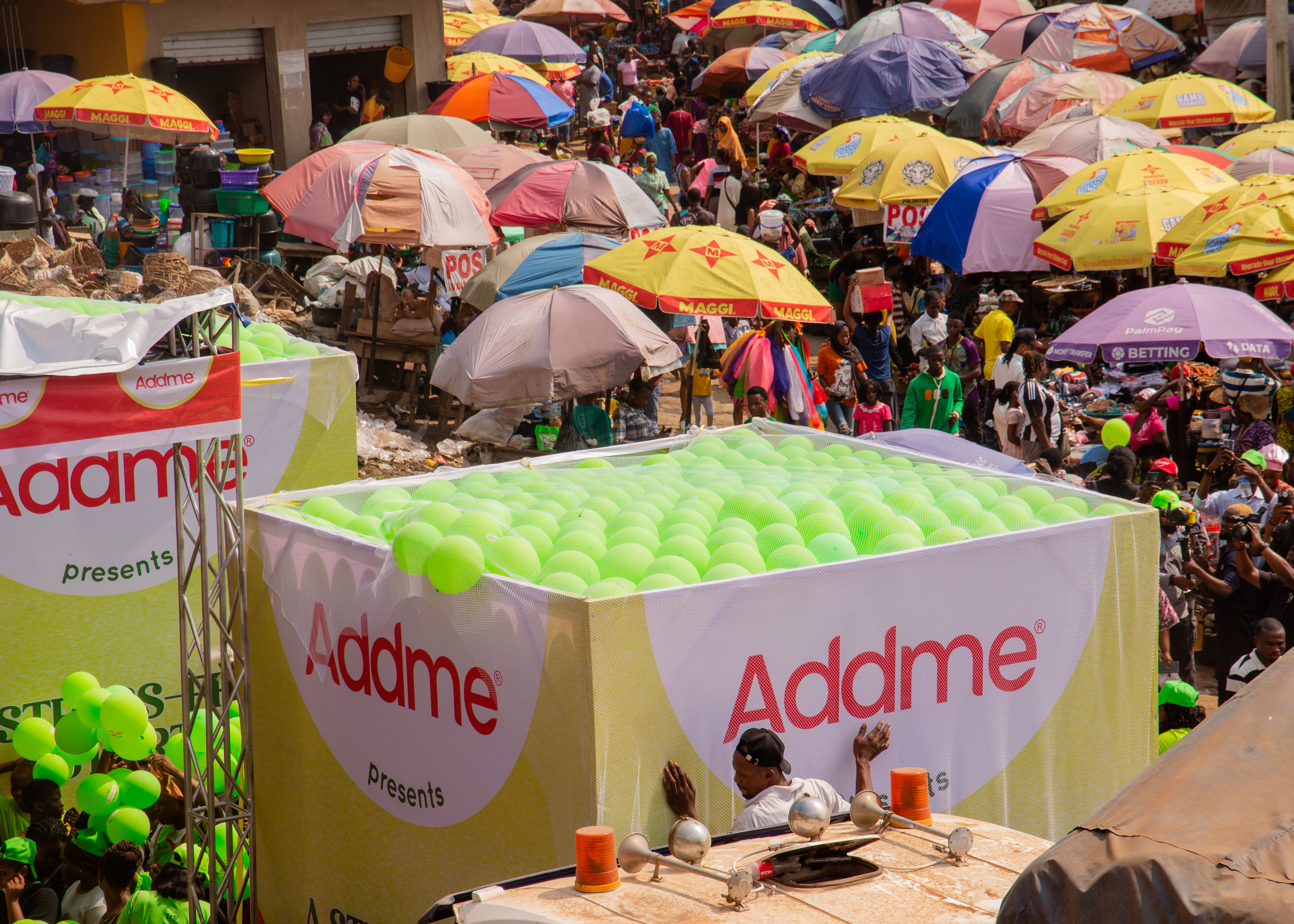 Addme Brings Stress-Free Living to Life with Balloon Release in Lagos