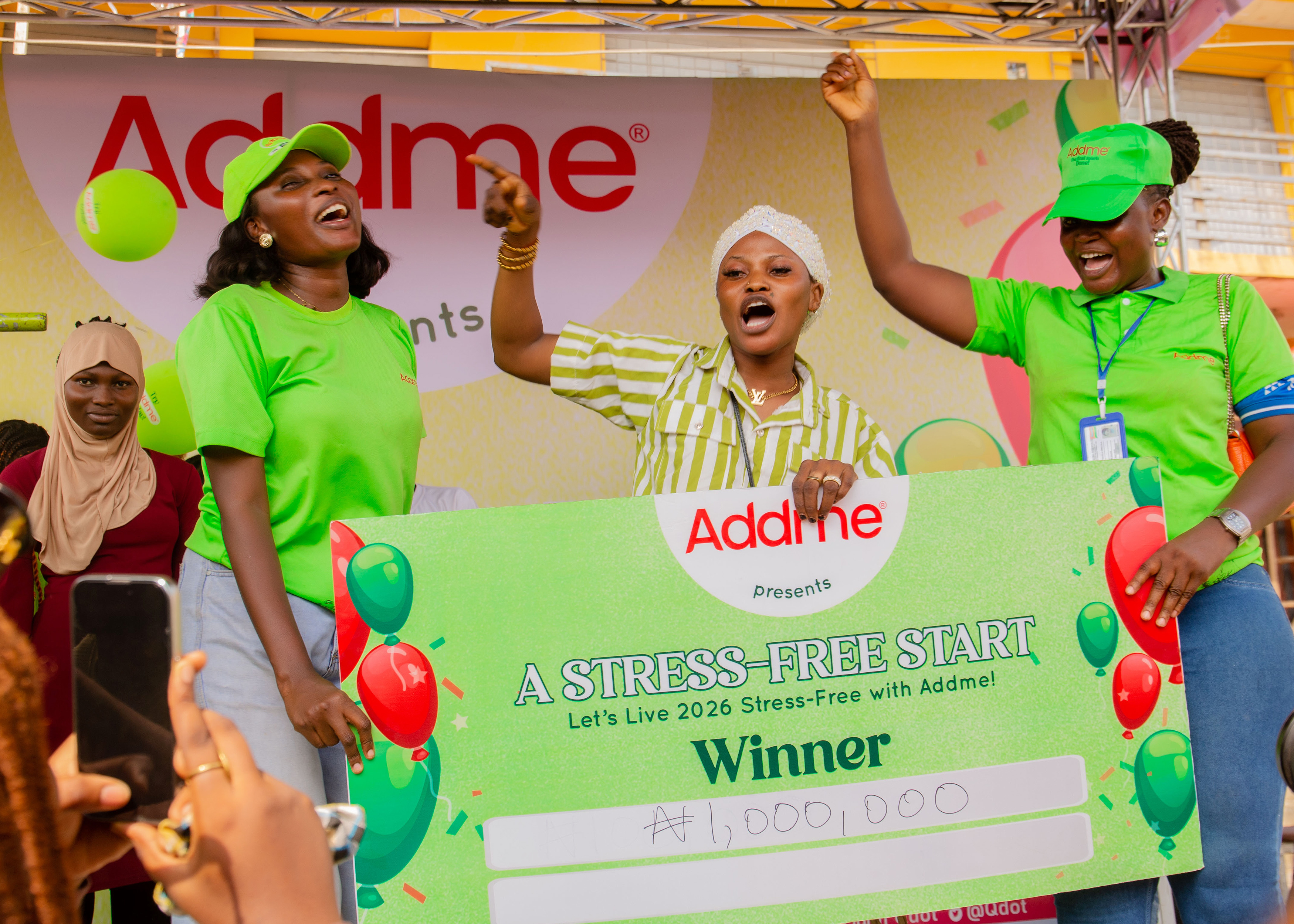 Addme Brings Stress-Free Living to Life with Balloon Release in Lagos