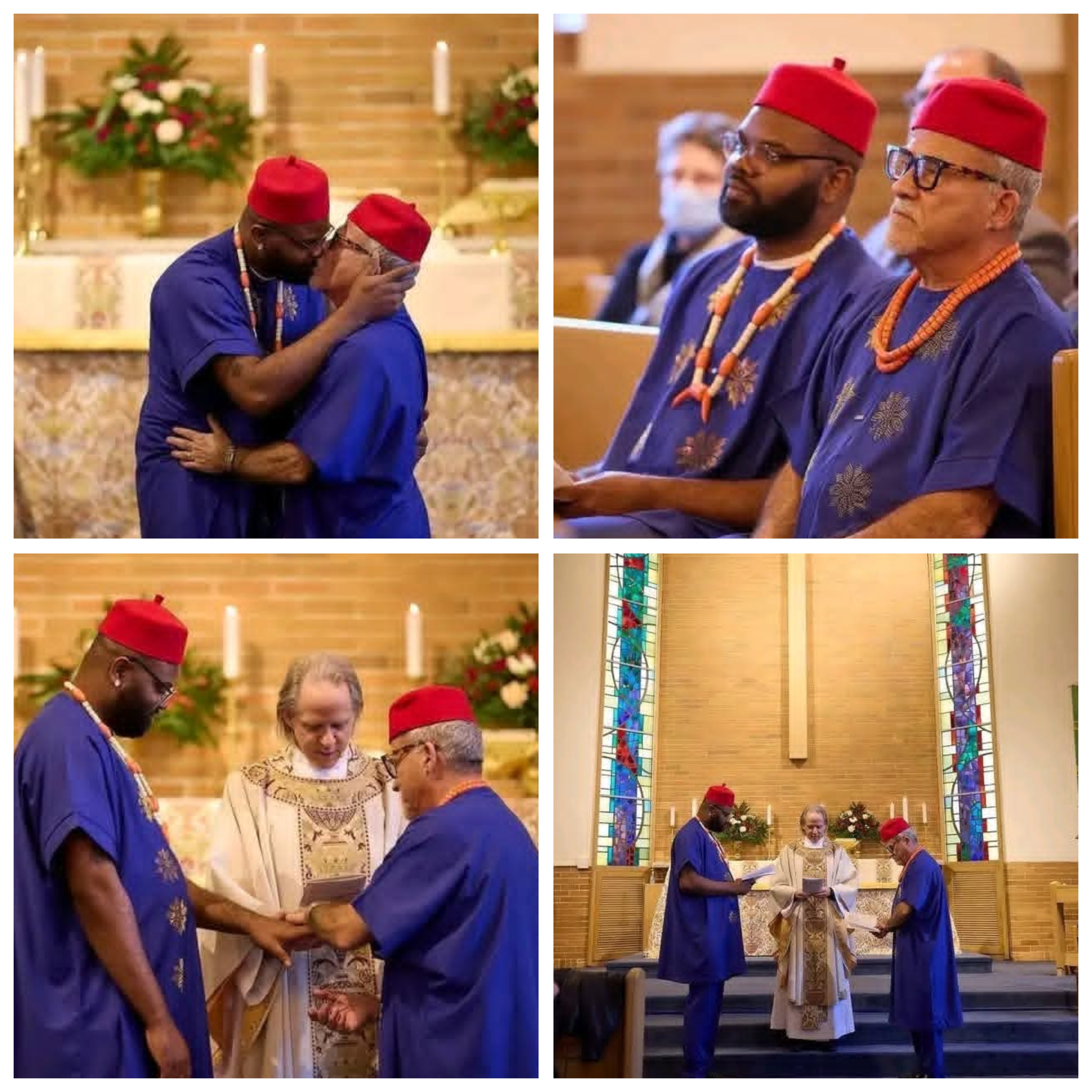 Gay Nigerian man weds his American lover