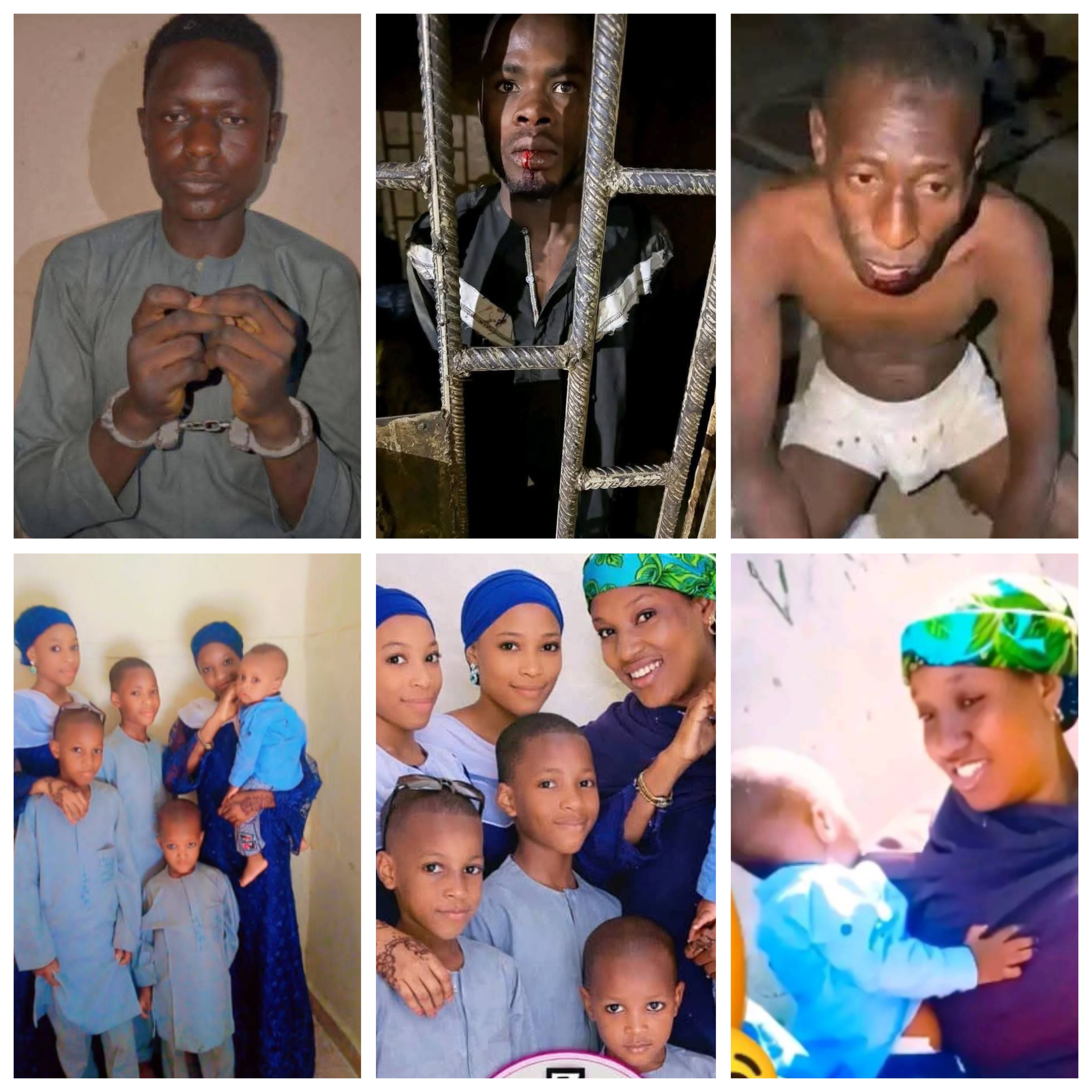 Police arrest family member, two other suspects for gruesome m8rder of housewife and her six children in Kano