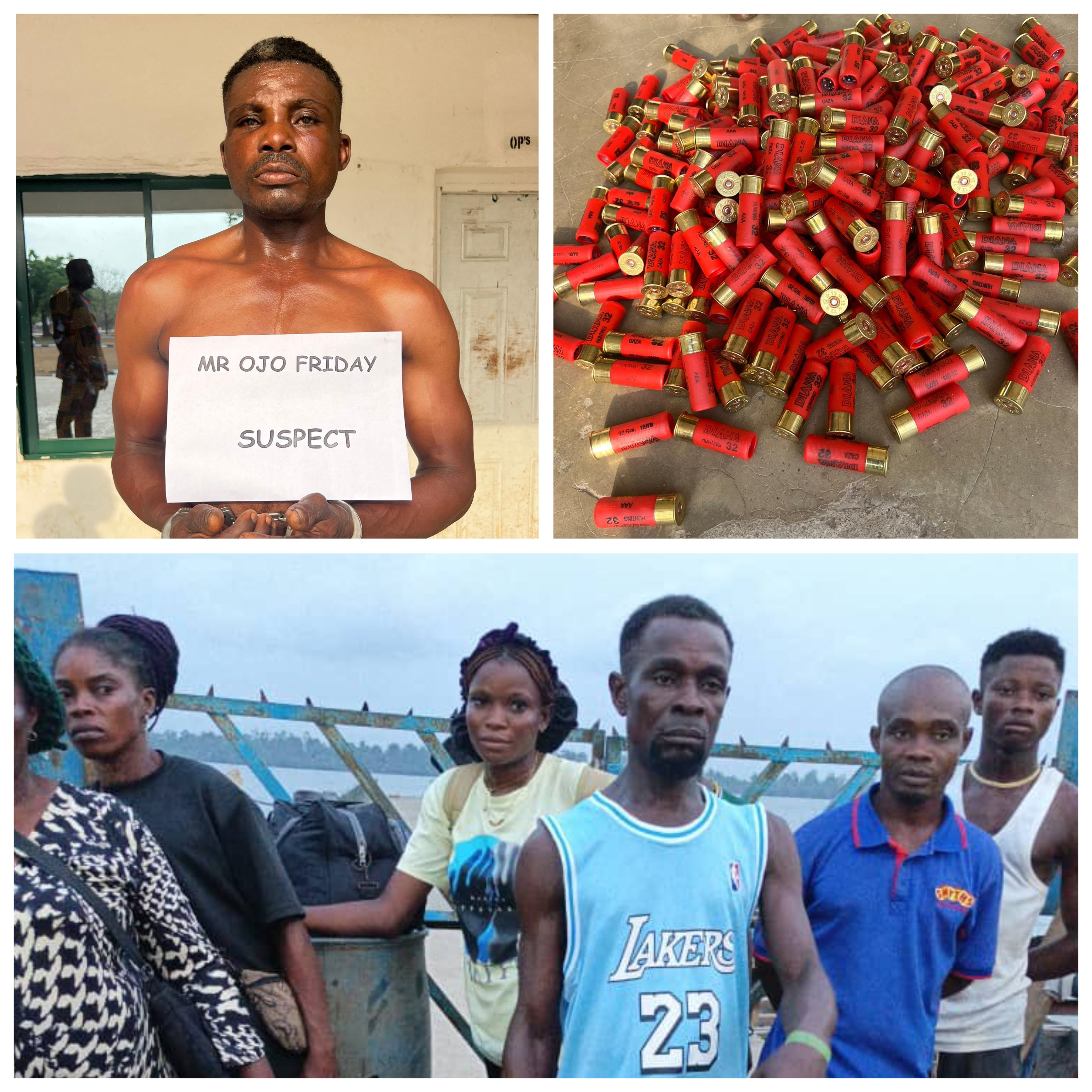 Troops receive rescued kidnap victims, arrest suspected gunrunner in Cross River