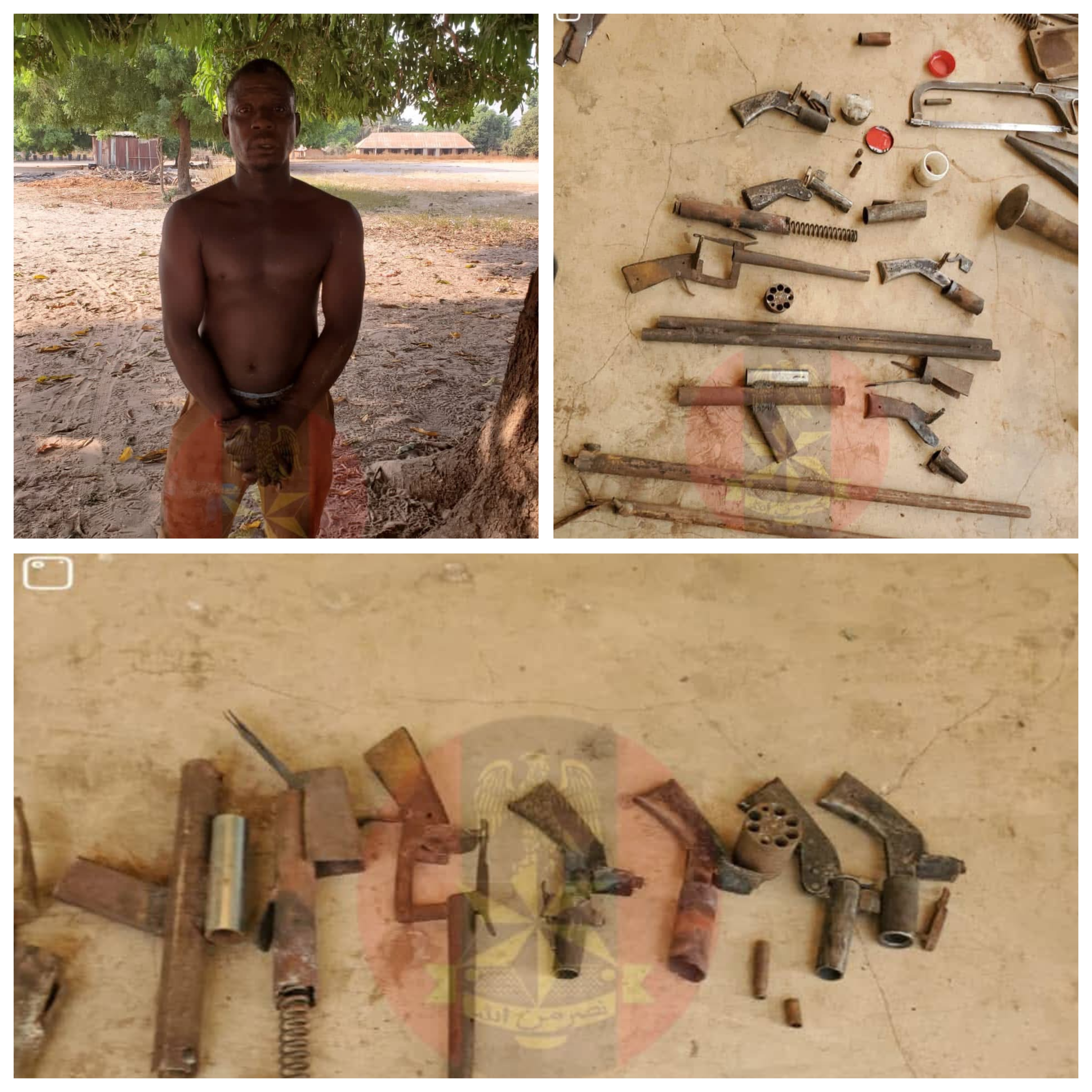 Troops uncover illegal arms factory in Nasarawa, arrest suspect