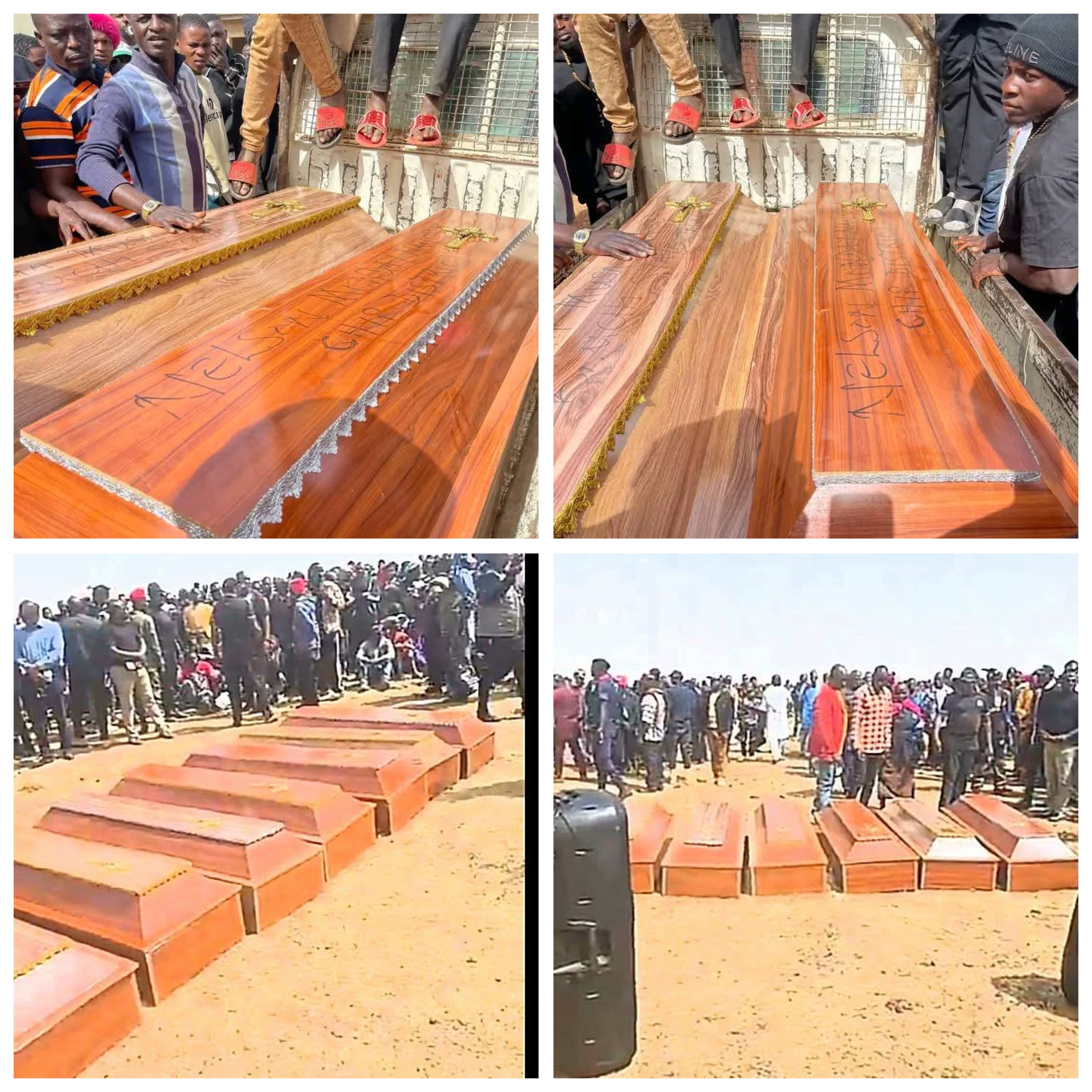 Mass burial held for 10 victims of Plateau community bar attack