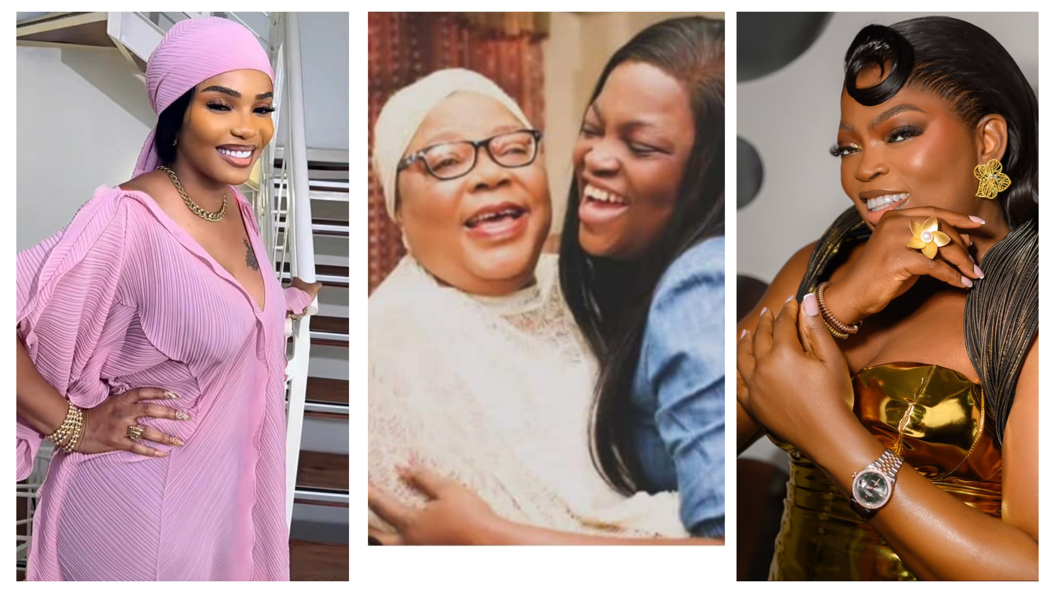 Thought I’d Lose Festus And Priscilla, But She Didn’t Let That Happen’ –Iyabo Ojo Remembers Funke’s Mother