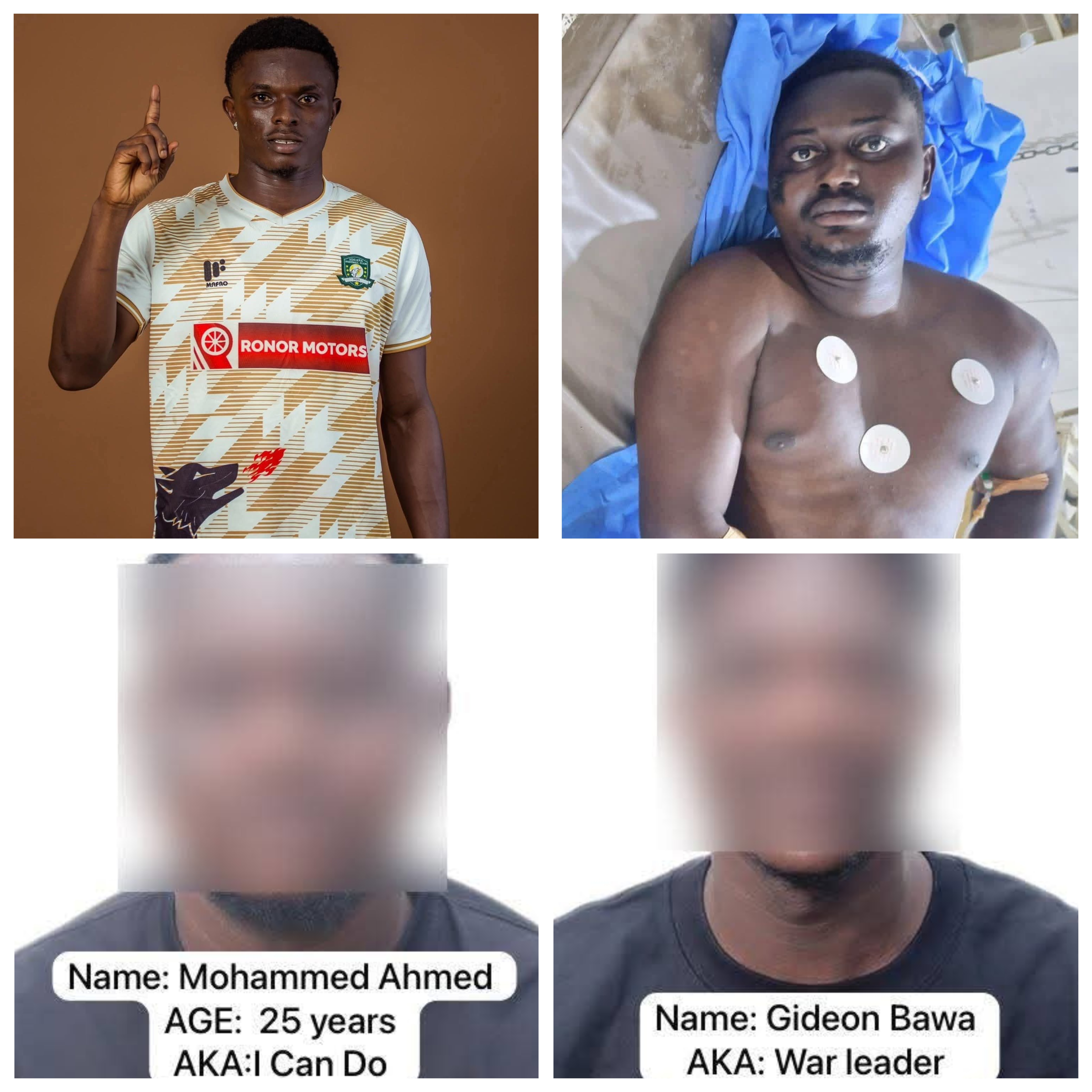 Ghana police arrest gang leader and another over robbery attack on Berekum Chelsea team bus that led to d3ath of footballer