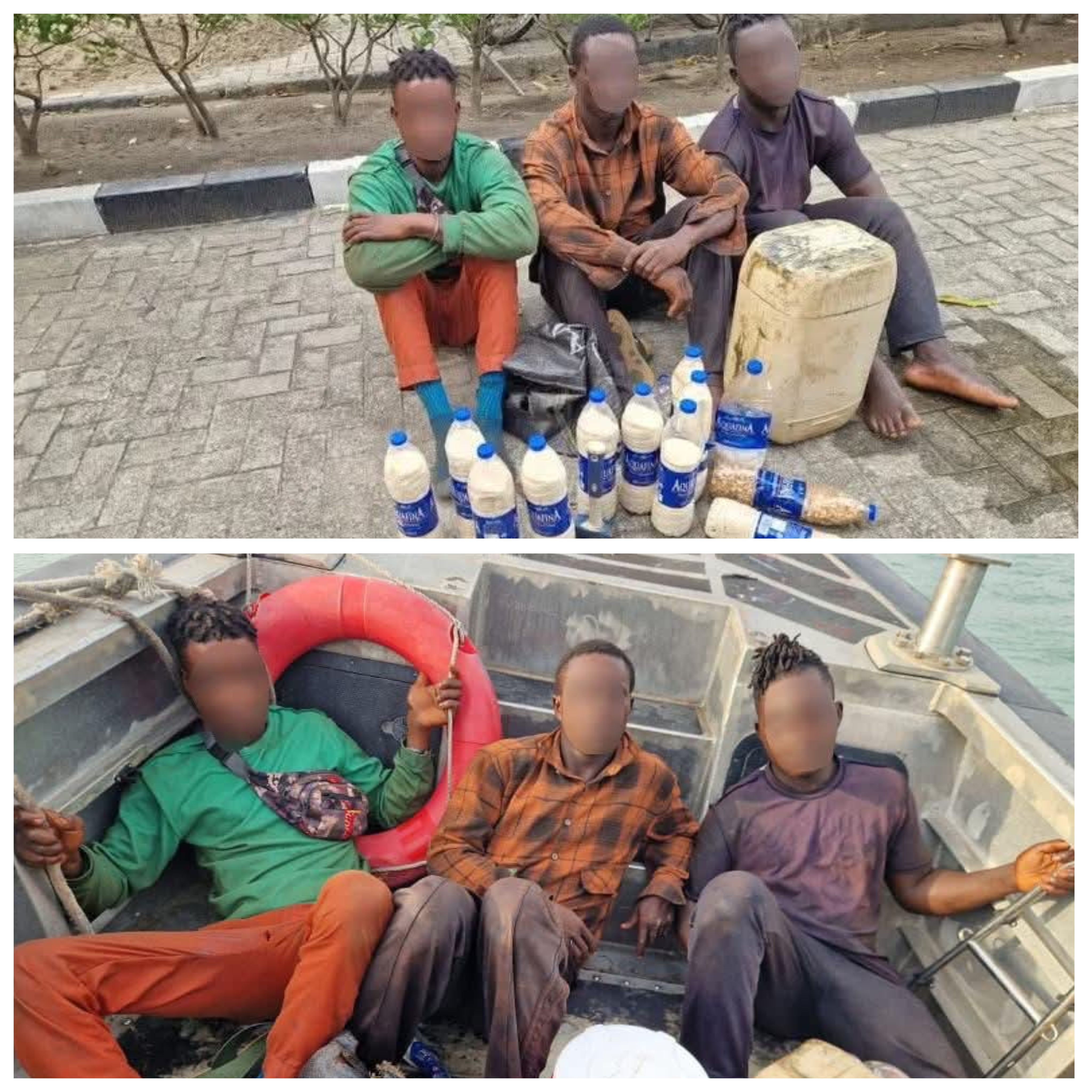 Nigerian Navy intercepts three stowaways off Lagos coast