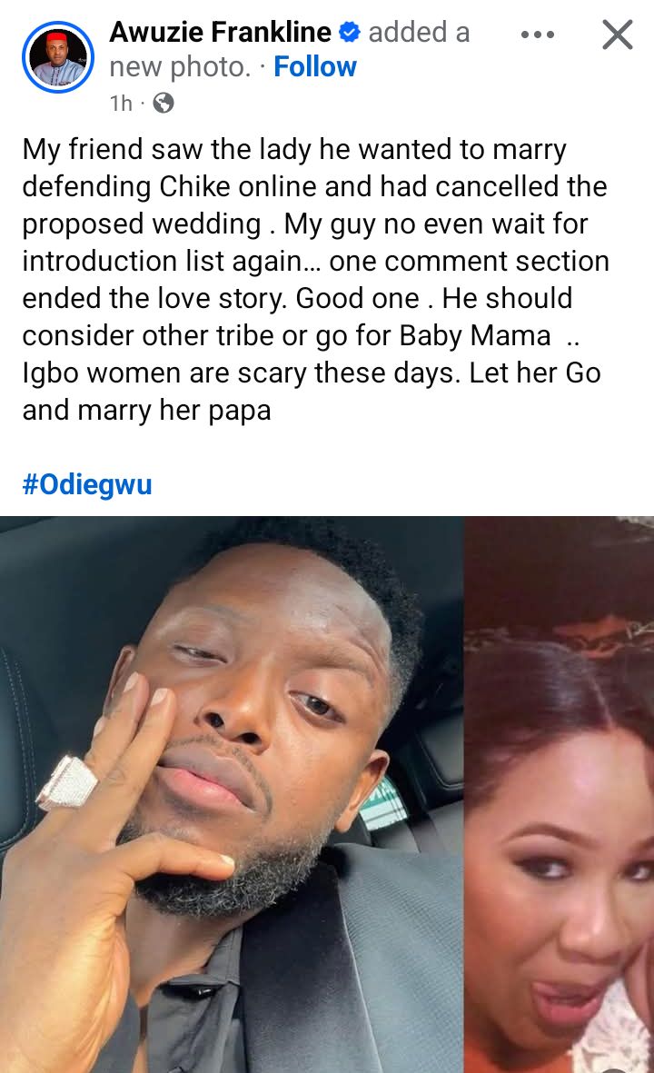 Man ?cancels? proposed wedding over his fiancee