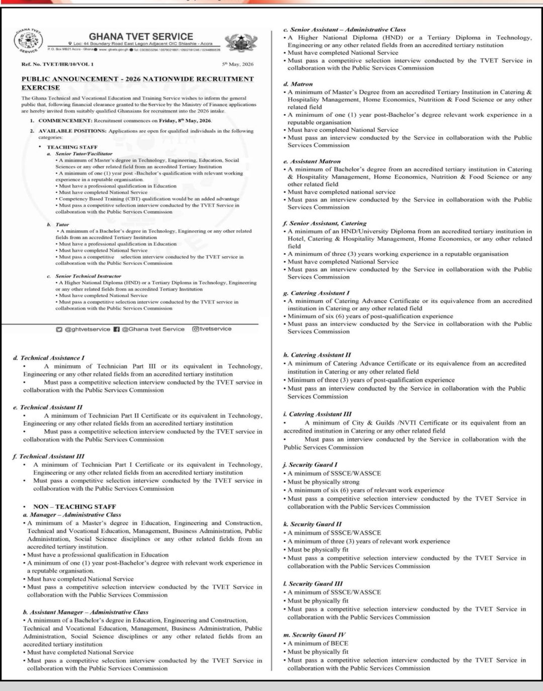 1778844340 482 Friday Advertised Jobs In Newspapers Today