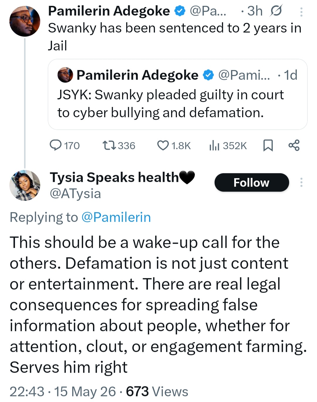 1778886508 327 Twitter troll sentenced to 2 years imprisonment for spreading false