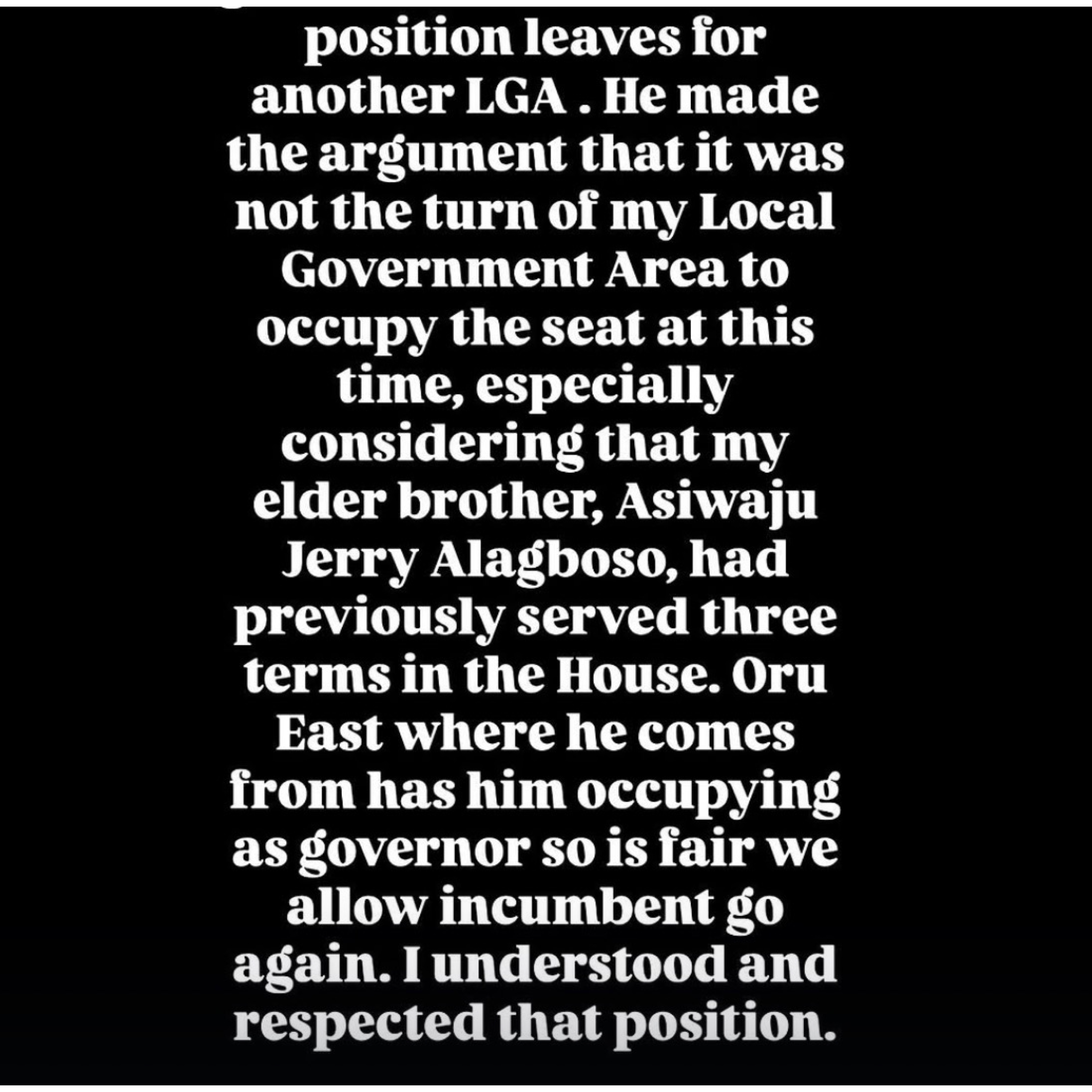I never participated in the APC primaries - Cubana Chiefpriest