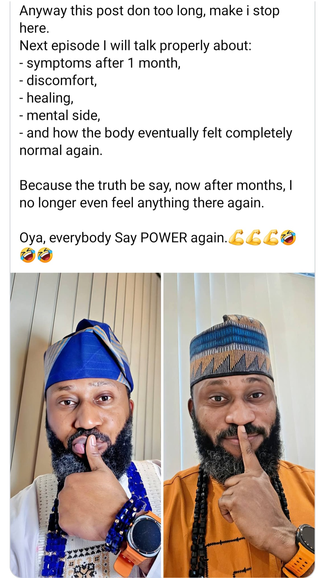 Nigerian man who underwent vasectomy talks about why he did it and the aftermath
