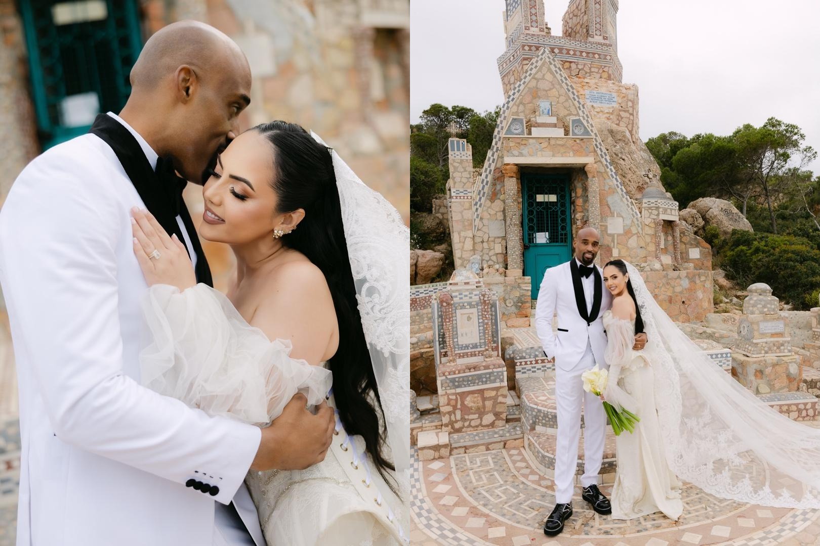 Photos from the white wedding of billionaire businessman, Dilly Umenyiora