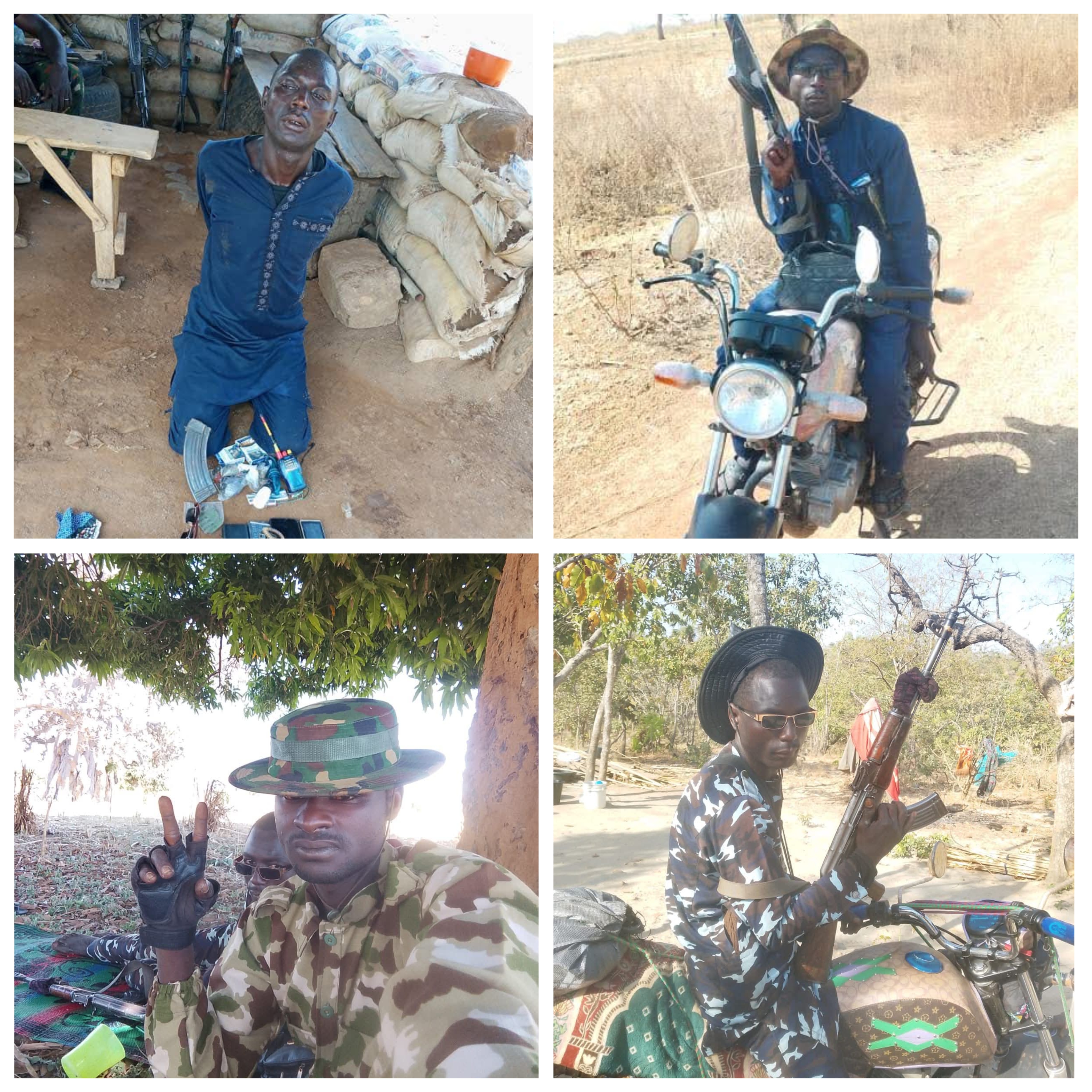 Troops arrest notorious bandit, Ibrahim Adamu found with AK-47 magazine and incriminating photos in Kaduna