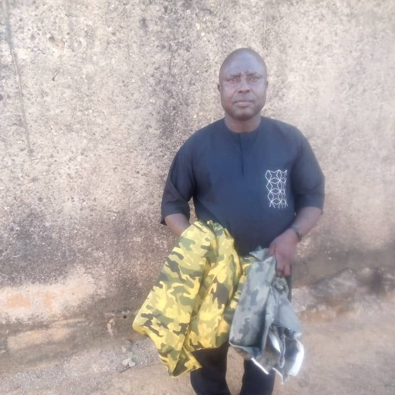 Troops arrest suspect over alleged sale of military camouflage in Plateau