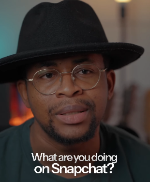 You?re either cheating or you?re g@y - Social commentator, Solomon Buchi, chides married men using Snapchat